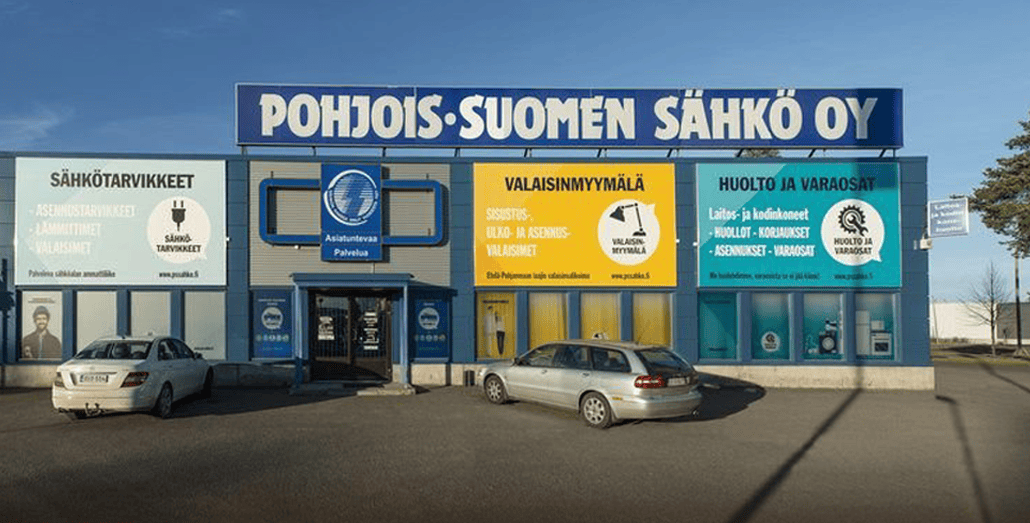 Pohjois-Suomen Sähkö myymälä